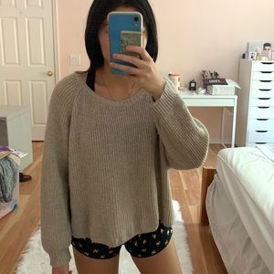 COPY - Brandy Melville oversized tan sweat…